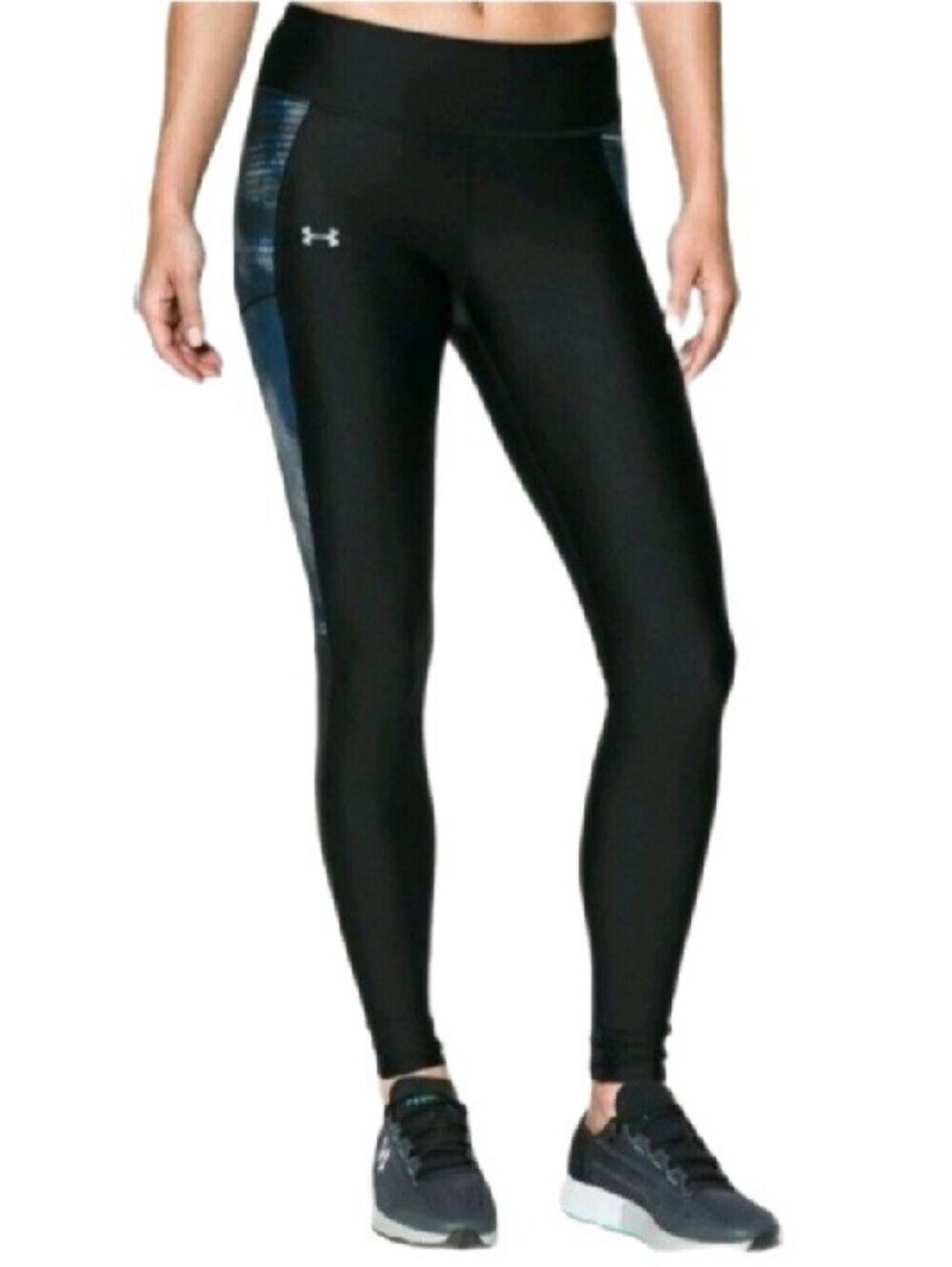 UNDER ARMOUR Womens Fly-By Printed Full-Length Leggings Size US S